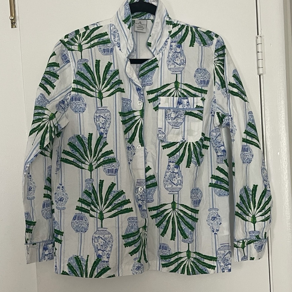 8 Oak Lane SUMMER BREEZE PAJAMA Top XS/S